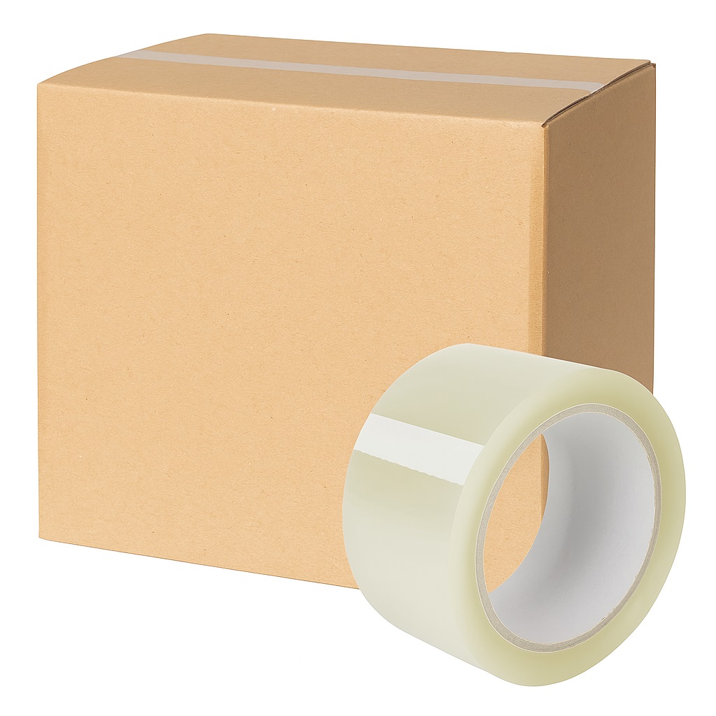 Klebeband transparent 36my 50mm x 66m leise abrollend 36 Rollen Produktbild